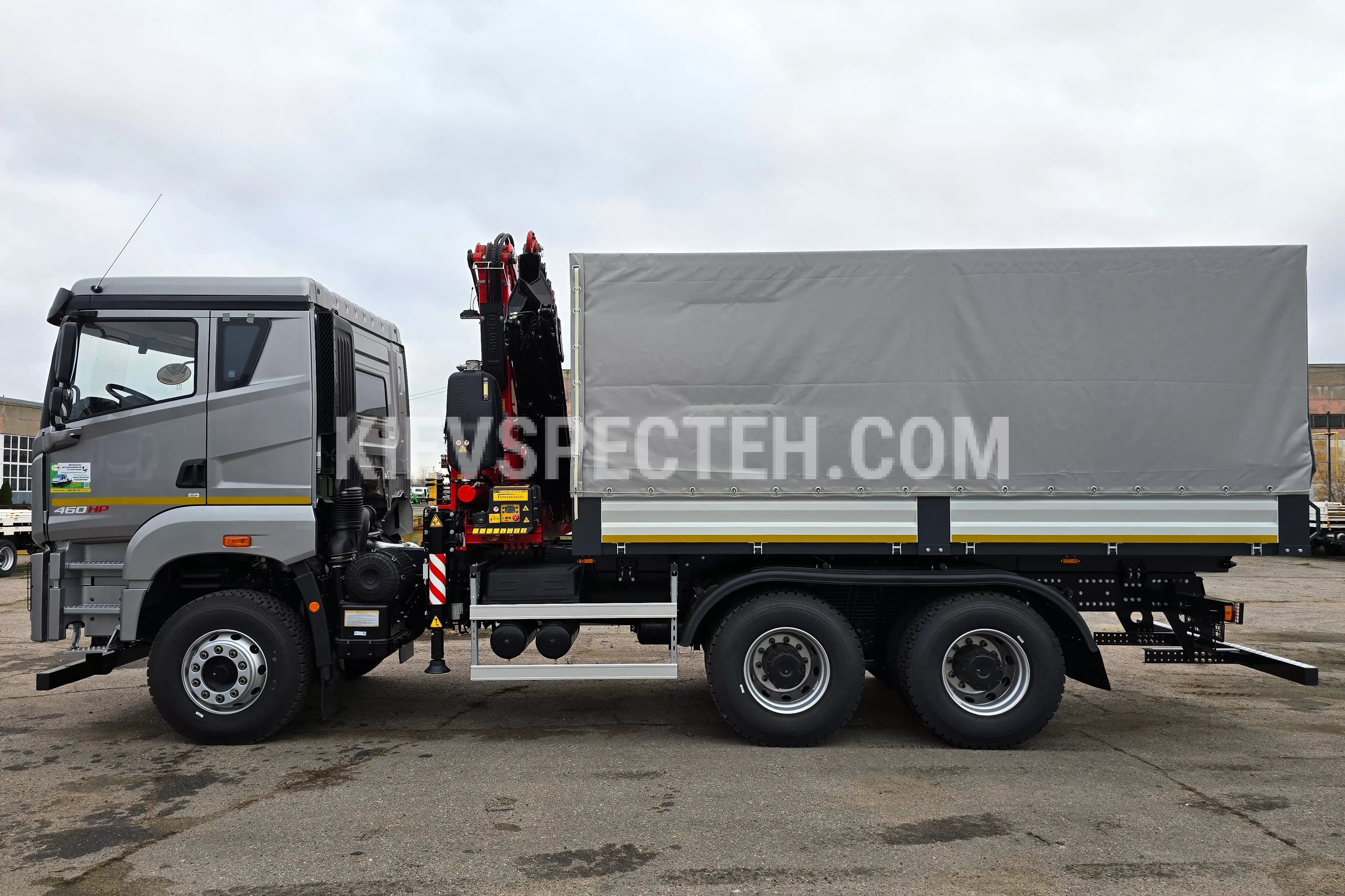Бортовой грузовик FAW CA3250 с КМУ FASSI F165A.2